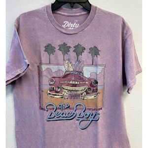 The Beach Boys  Purple-Pink Beach Car 1983 World Tour Unisex Cut H